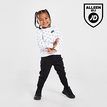 Nike All Over Print Crew Tracksuit Infant