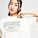Wit Reebok Classic Logo Crop T-Shirt