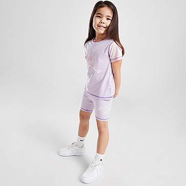 Jordan Girls' Colour Block T-Shirt/Shorts Set Children