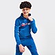 Grijs/Blauw Nike Fleecehoodie voor kids Air