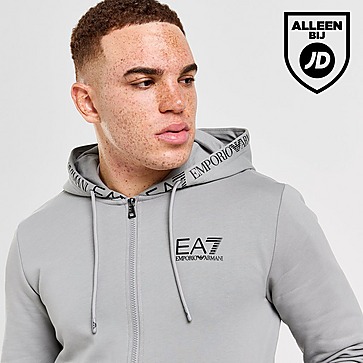 Emporio Armani EA7 Branded Hood Full Zip Tracksuit
