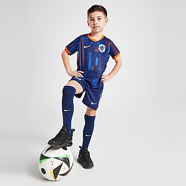 Nike Netherlands 2024 Away Kit Children