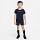 Wit Nike Academy T-Shirt/Shorts Set Children