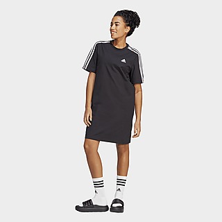 adidas Essentials 3-Stripes Single Jersey Boyfriend T-shirtjurk