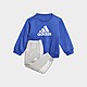 Blauw/Wit adidas Badge of Sport Joggingpak