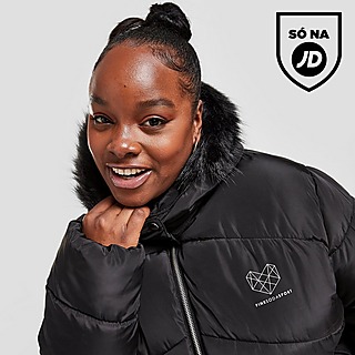 Pink Soda Sport Anaheim Plus Size Belted Padded Jacket