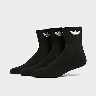 adidas Originals Pack de 3 Pares de Meias Mid Ankle