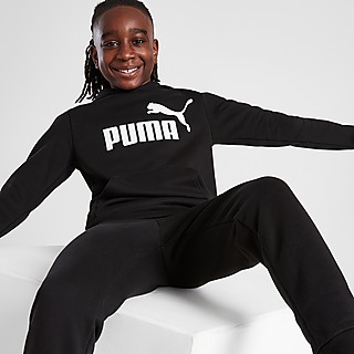 Puma ESSENTIAL SLIM PANT Preto - Entrega gratuita   ! - Textil  Calças de fato de treino Crianca 38,00 €