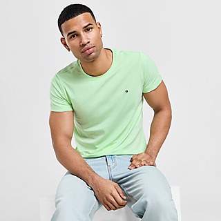 White Tommy Hilfiger Tipped Polo Shirt - JD Sports