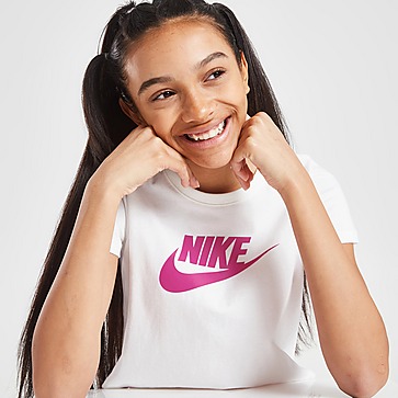 Nike T-Shirt Girls' Futura Crop para Júnior