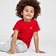 Vermelho Lacoste T-shirt Small Logo para Criança