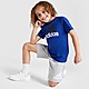 Azul adidas Badge of Sport T-Shirt/Shorts Set Children