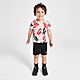Branco Nike All Over Print T-Shirt/Shorts Set Infant