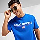 Azul Polo Ralph Lauren T-Shirt Large Logo