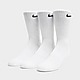 Branco/Preto Nike Pack 3 pares de meias Cushioned
