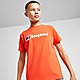 Vermelho Berghaus Logo T-Shirt para Júnior