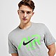 Cinzento Nike T-Shirt Swoosh