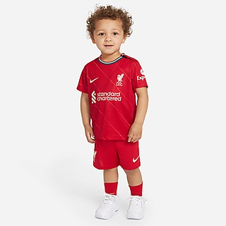 Nike Equipamento Principal Liverpool FC 2021/22 para Bebé