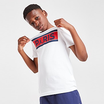 Jordan T-Shirt Paris Saint Germain Bars Logo para Júnior