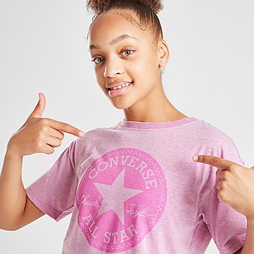 Converse T-Shirt Girls' Overdyed Box para Júnior