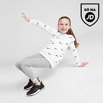 Nike Conjunto Sweatshirt /Leggings Girls' Swoosh para Criança