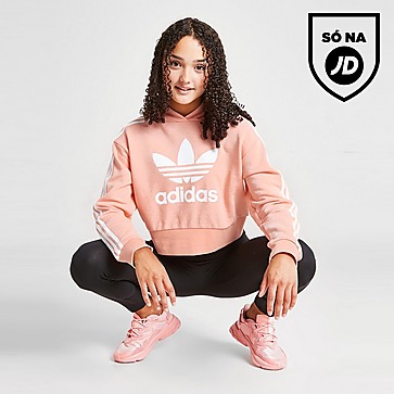 adidas Originals Camisola com Capuz Girls' Trefoil para Júnior
