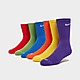 Multicolor Nike Pack de 6 Pares de Meias Cushion