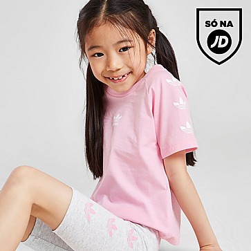 adidas Originals Conjunto T-Shirt/Calções Girls' Repeat Trefoil para Criança