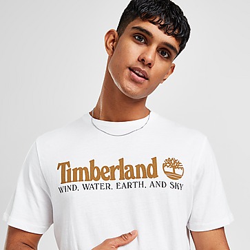 Timberland T-Shirt Wind Water Earth Sky Linear