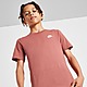 Vermelho Nike T-Shirt Small Logo para Júnior