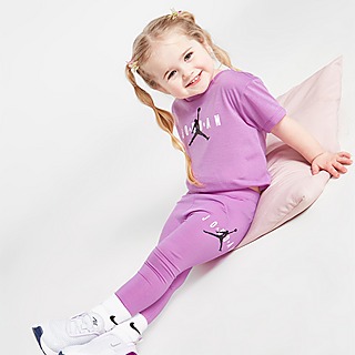 Jordan Conjunto T-Shirt/Leggings Girls' Jumpman de Bebé