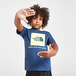 The North Face T-Shirt Box Logo para Criança