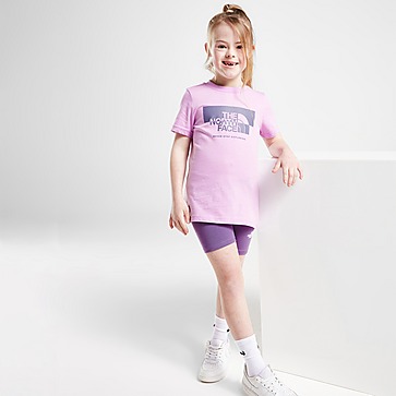 The North Face Conjunto T-Shirt/Calções Cycle Girls' Graphic para Criança