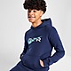Cinzento/Azul Nike Camisola com Capuz Air Swoosh Fleece Júnior