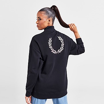 Fred Perry Sweatshirt Back Graphic Fecho 1/4