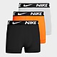 Or-De-Laranja/Cinzento Nike Pack 3 Boxers