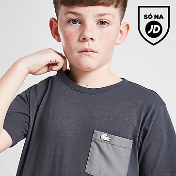 Lacoste T-Shirt Woven Pocket Júnior