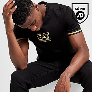 Emporio Armani EA7 T-Shirt Gold Logo