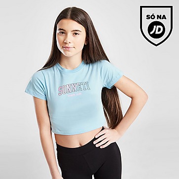 Sonneti T-Shirt Girls' Bond Crop Júnior