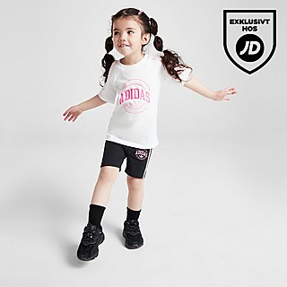 adidas Originals Girls' Varsity T-Shirt/Shorts Set Infant