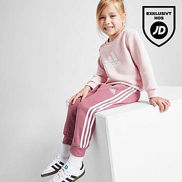 adidas Girls' Badge of Sport Crew Tracksuit Infant