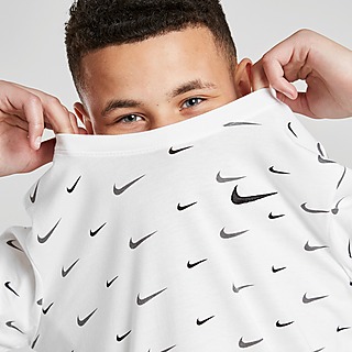 Nike Swoosh All Over Print T-Shirt Junior