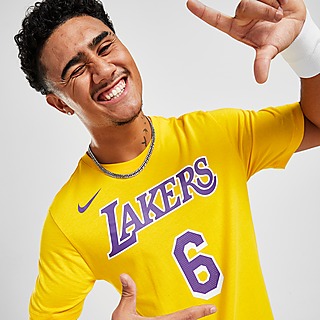 Nike Los Angeles Lakers James #6 T-shirt Herr