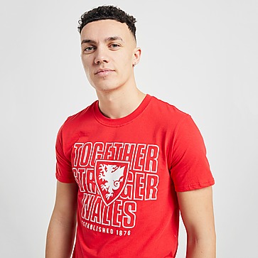 Official Team Wales Together T-Shirt Herr