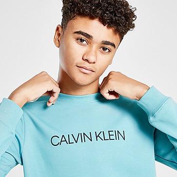Calvin Klein Jeans Institutional Logo Crew Sweatshirt Junior