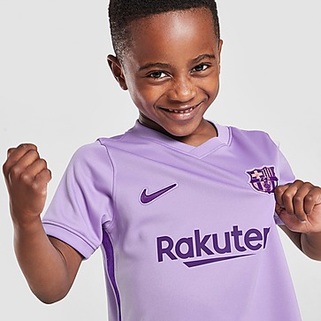 Nike FC Barcelona 2021/22 Away Kit Children