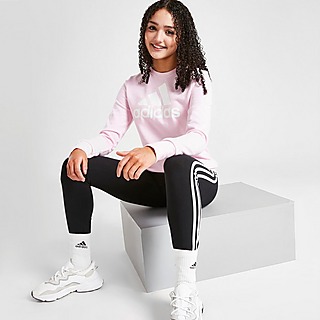adidas Girls' Badge Of Sport Crew Sweatshirt Junior