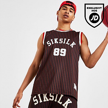 SikSilk Retro Classic Basketball Vest