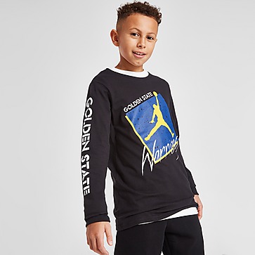 Jordan NBA Golden State Warriors Max90 LS T-Shirt Junior