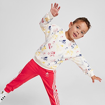 adidas Mickey Mouse All Over Print Tracksuit Infant